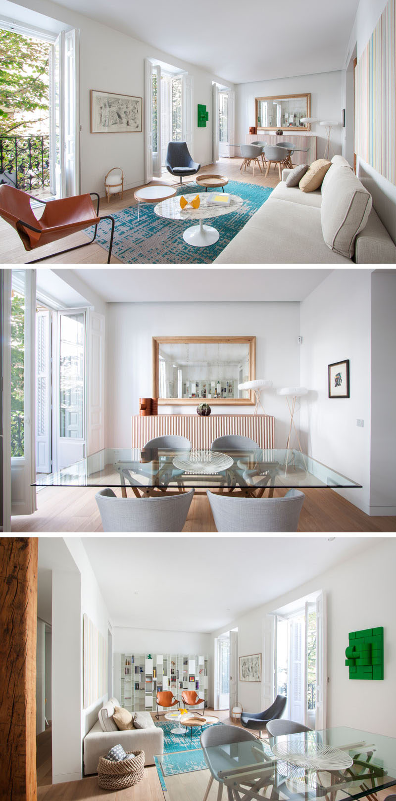 A Bright And Comfortable Apartment Interior Design In Madrid