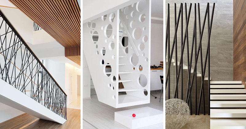 11 Creative Stair Railings That Are A Focal Point In These