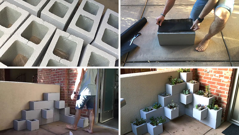 Make This Inexpensive And Modern Outdoor DIY Succulent Planter