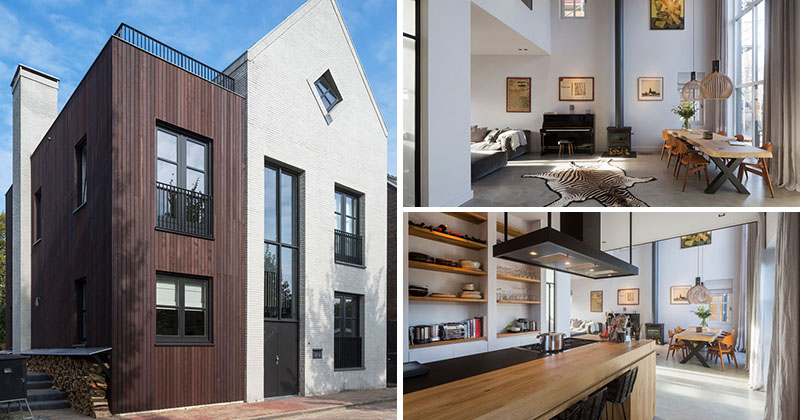 A Modern Barn Inspired House In Amsterdam By Hoyt Architecten