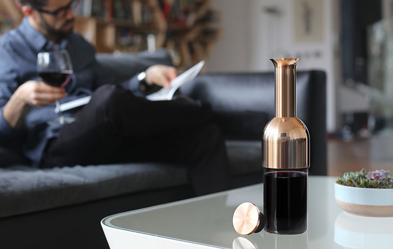 An Elegant New Way To Decant And Preserve Wine