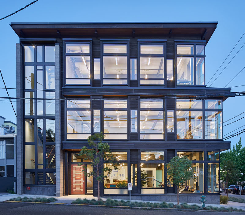 Architect Nils Finne has recently completed his latest project, the FINNE Svendsen Building, an live-work building in Seattle, Washington, where Nils Finne is both the architect and the building owner.