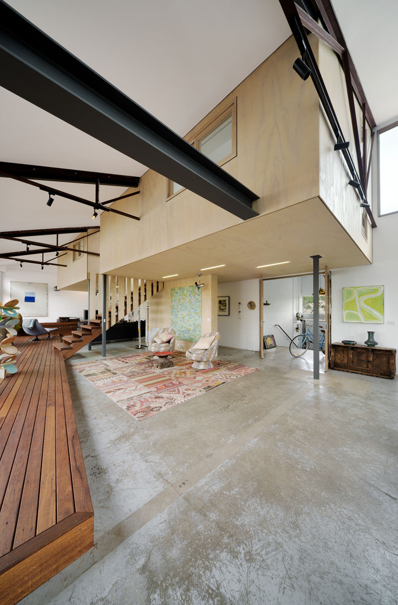 Zen Architects Transformed A 1960's Warehouse Into A Family Home