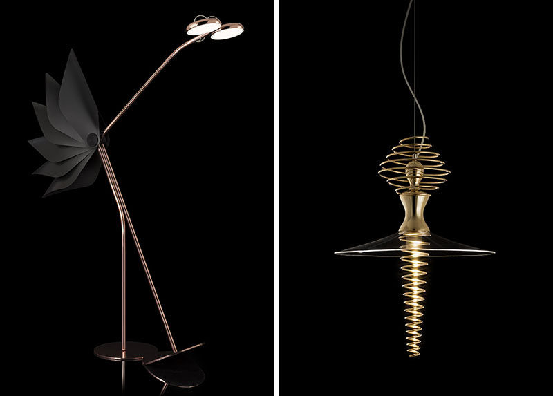 Sergi Ventura Has Designed Lighting That Looks Like A Bird And A Ballerina