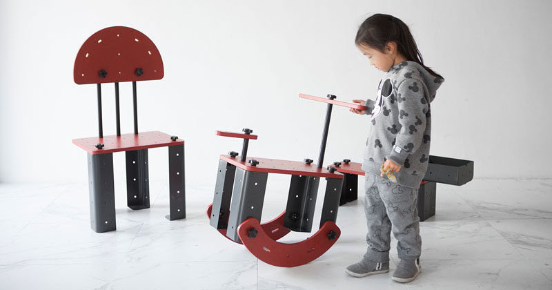 TONITURE Lets Kids Build Their Own Fun Furniture Designs