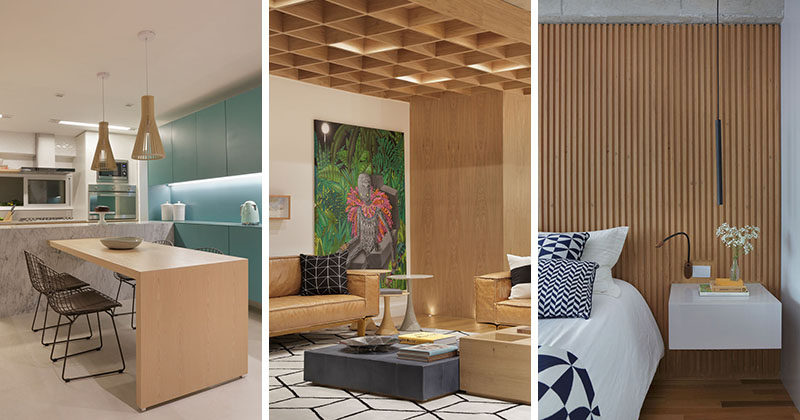 This Brazilian Apartment?s Interior Design Features Wood Accents Throughout