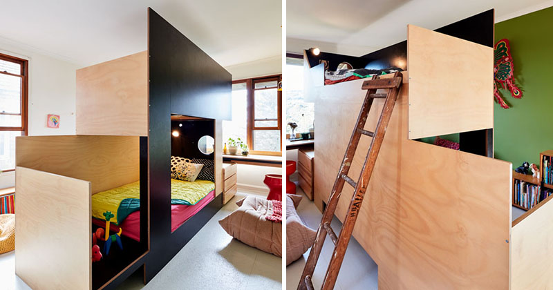 bunk bed split room