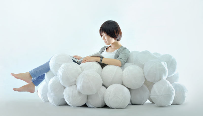 The Daydreamer Sofa Was Inspired By Clouds