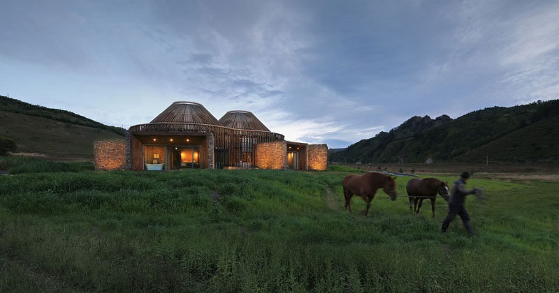 This Visitor Centre Design Was Inspired By Yurts