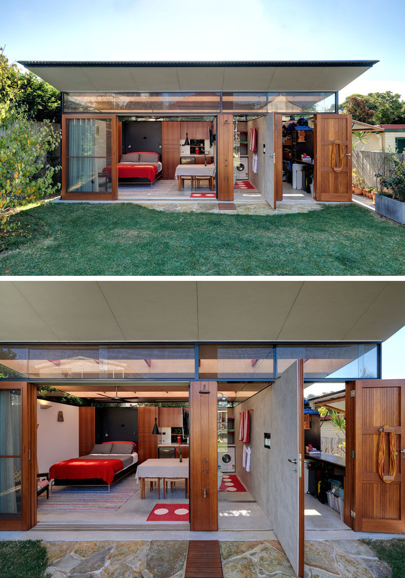 This Impressive Backyard Shed Combines Living Quarters, A ...