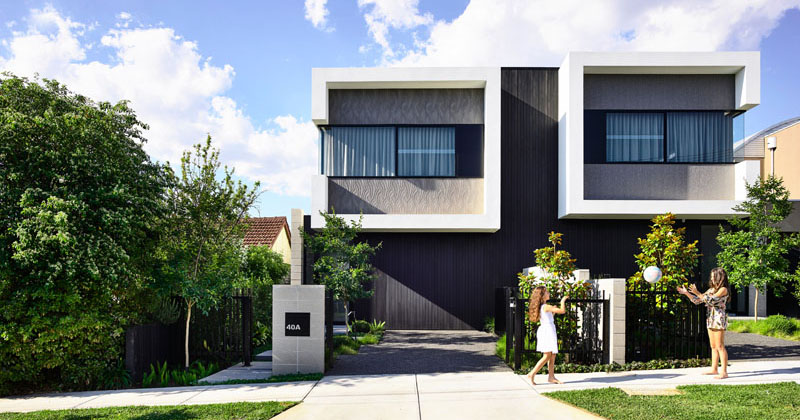 Jamison Architects Have Designed Contemporary Duplex With Concealed