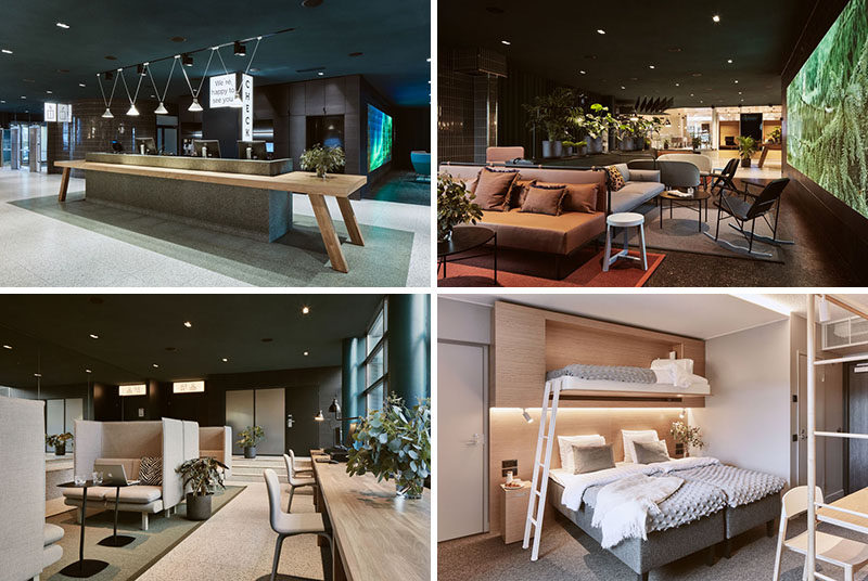 Fyra, a Finnish interior design company, has recently redesigned the interiors of the Cumulus Resort Airport Hotel in Vaanta, Finland. #Hotel #Finland #InteriorDesign