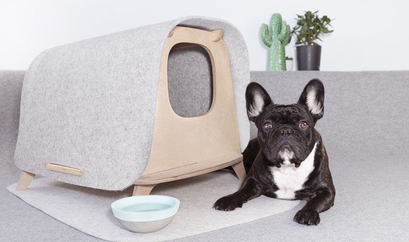 Tim Defleur Has Designed The Wool Lodge, A Modern Piece Of Pet Furniture