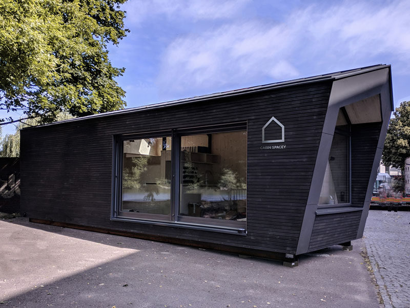 This Small Prefabricated Cabin Is Designed To Be Placed Anywhere