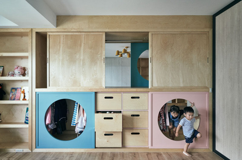 cupboard for children's bedroom