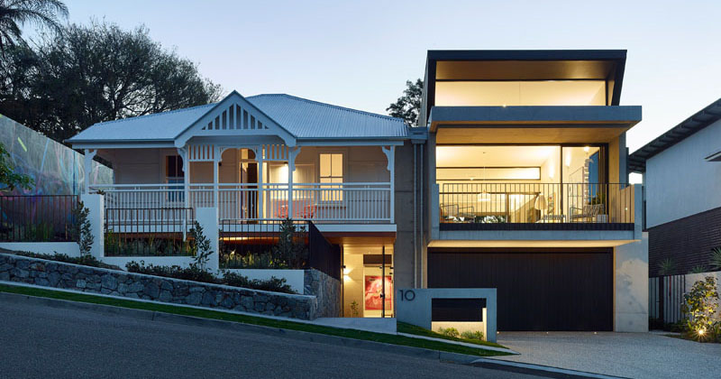 A Contemporary Extension Was Added To This House In Brisbane, Australia