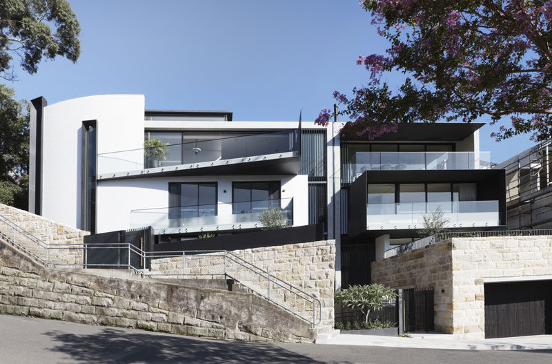 Architecture Saville Isaacs Has Designed The ?Twin Houses? In Sydney