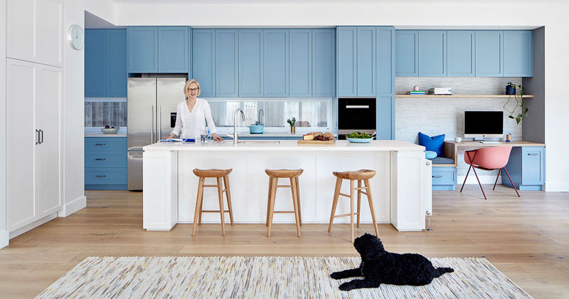 Modern matte blue kitchen 240619 1201 12