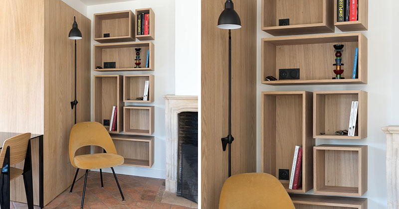 Box bookshelf deals