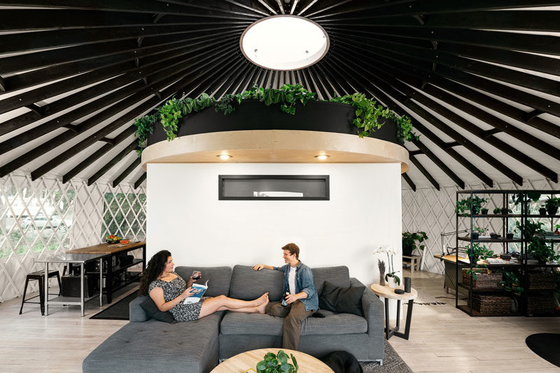 A Couple Designs A Modern Yurt For Themselves Near Portland