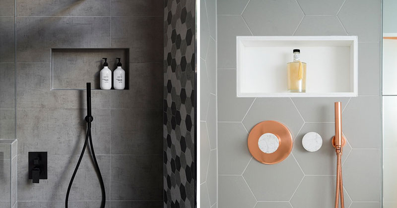 22 Shower Niche Ideas for Storing Your Stuff in Style