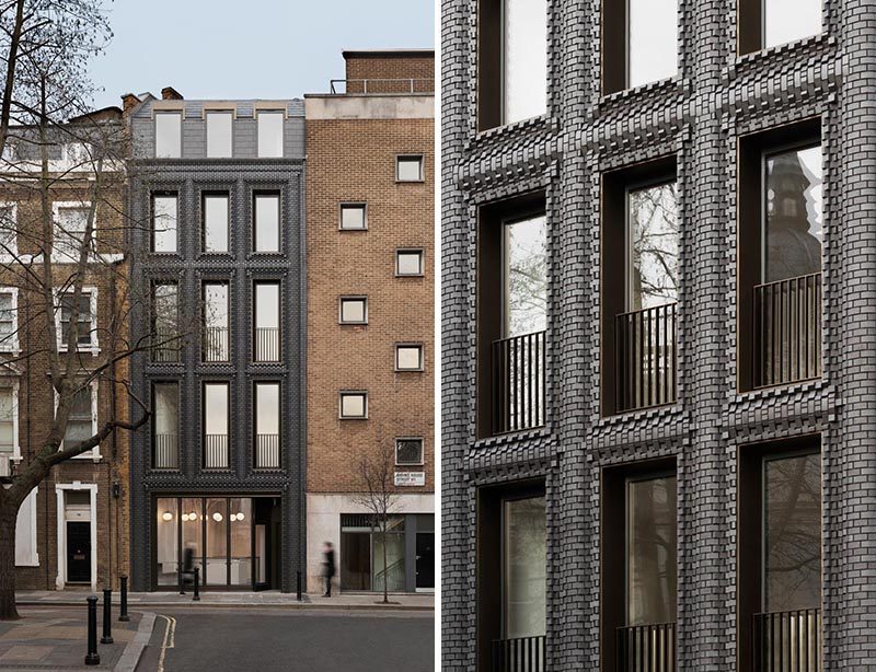 This Building?s New Dark Facade Is Made From 5000 Interlocking Bricks