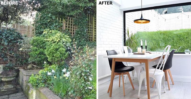 Before & After – A House Extension Makes Room For A New Dining Room, Kitchen, Bedroom, And Bathroom