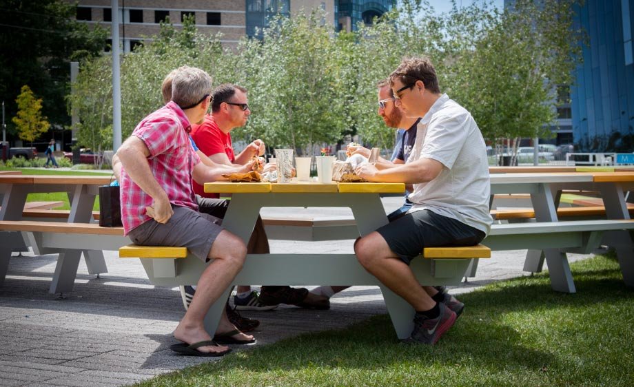 An Illustrated History of the Picnic Table