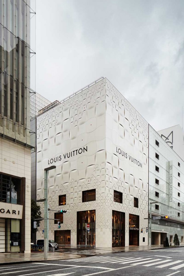 louis vuitton facade pattern