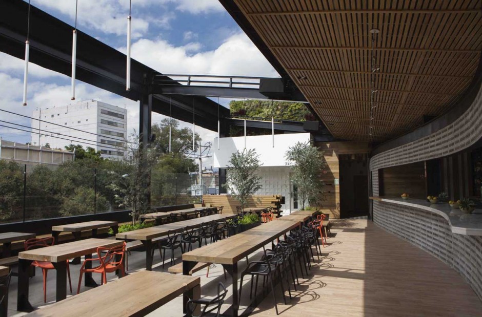 TDDA designs a rooftop bar in Mexico City