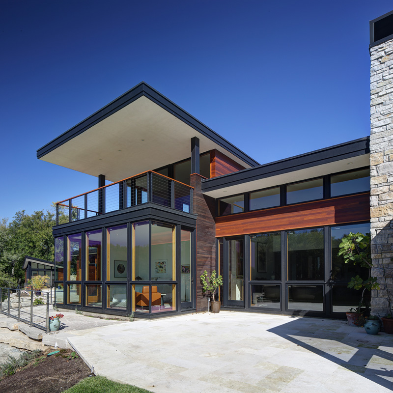 Rock River House by Bruns Architecture