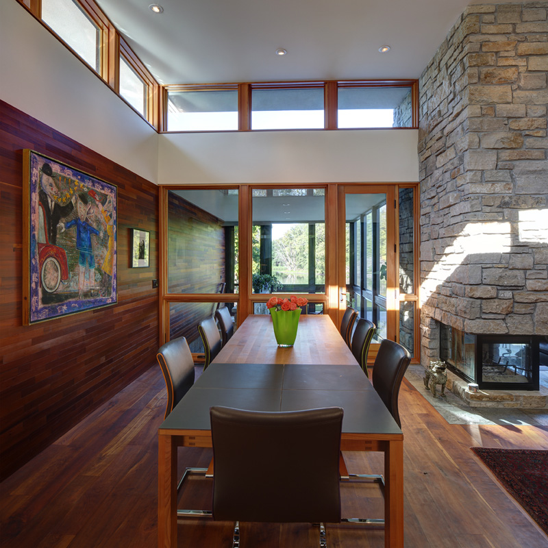 Rock River House by Bruns Architecture