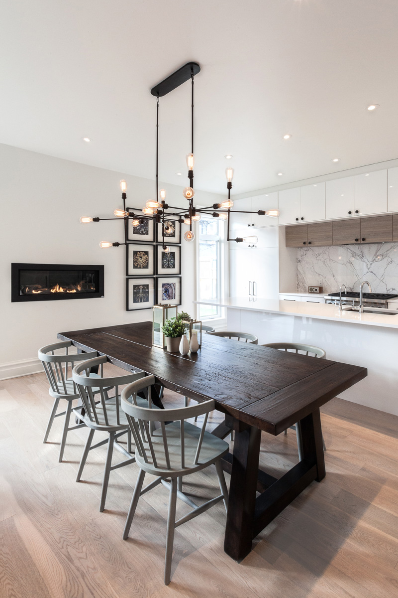 Open Plan Dining and Kitchen