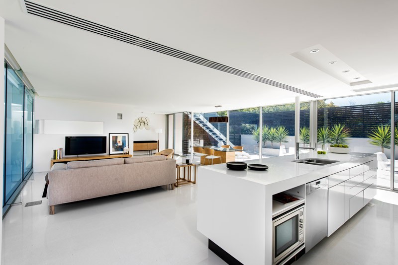 Floating kitchen island