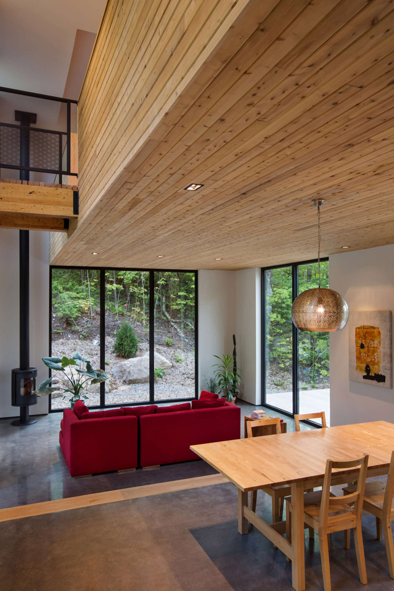 This Wood Clad House Is At Home In The Trees