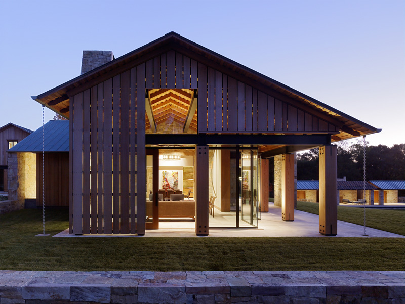 Mountain Wood Home By Walker Warner Architects