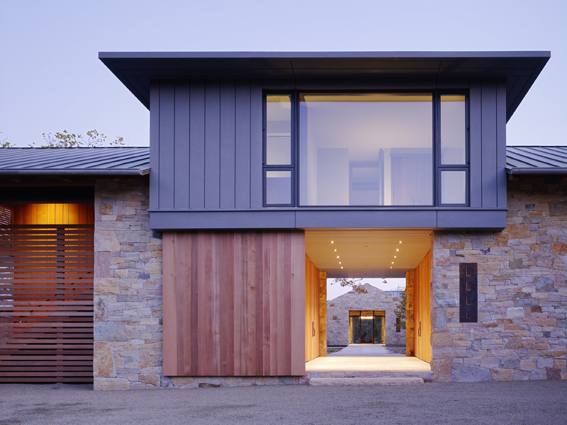 Mountain Wood Home By Walker Warner Architects