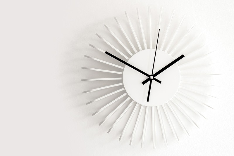 Puff Wall Clock by GorjupDesign