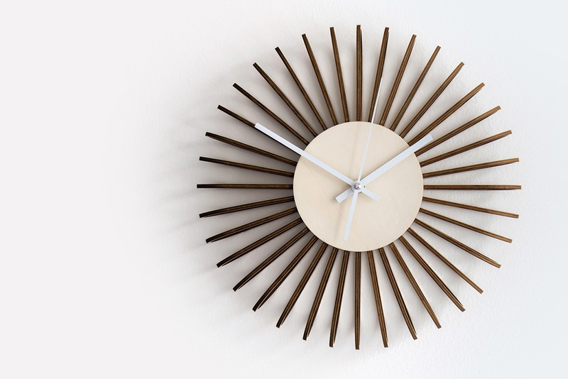 Puff Wall Clock by GorjupDesign