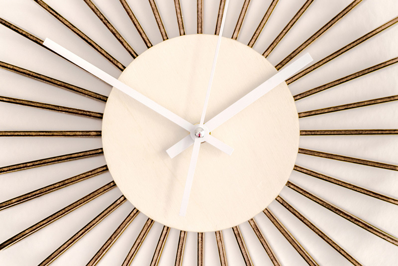 Puff Wall Clock by GorjupDesign