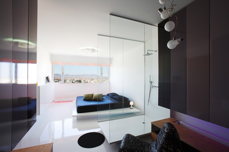 Split Level Apartment By M.O.B Interior Architects