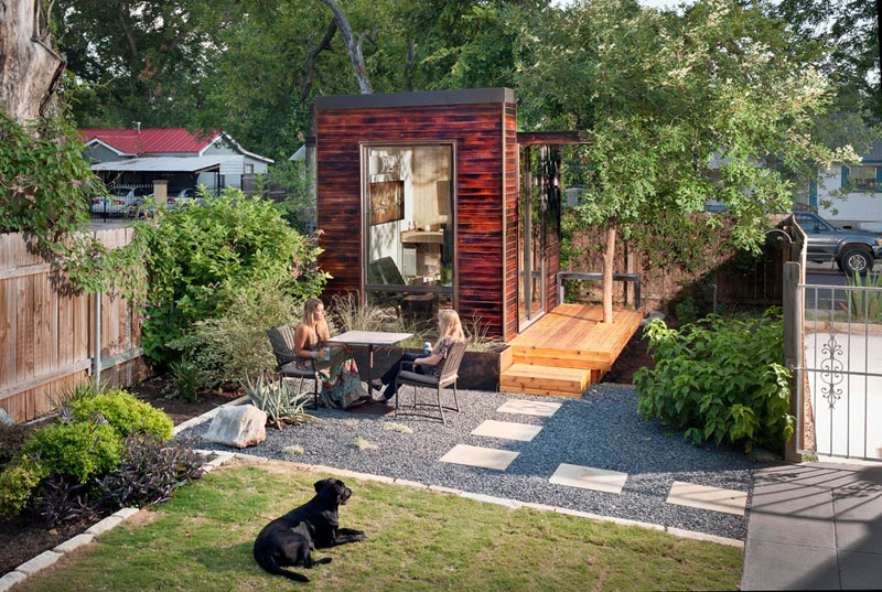 92 Square Foot Backyard Office by Sett Studio