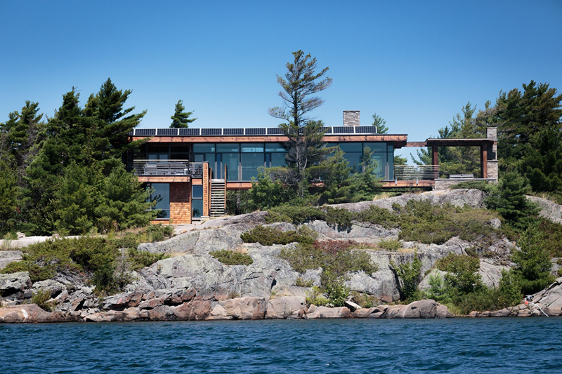 Cottage In Ontario By Charles Gane