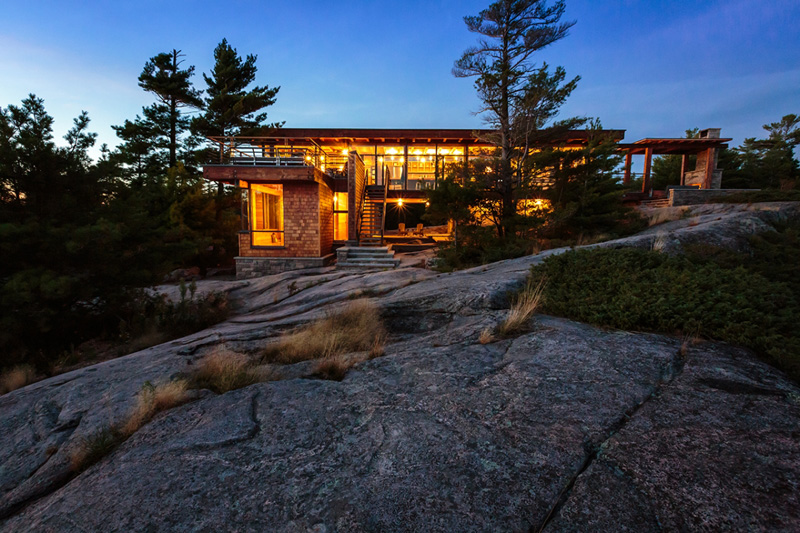 Cottage In Ontario By Charles Gane