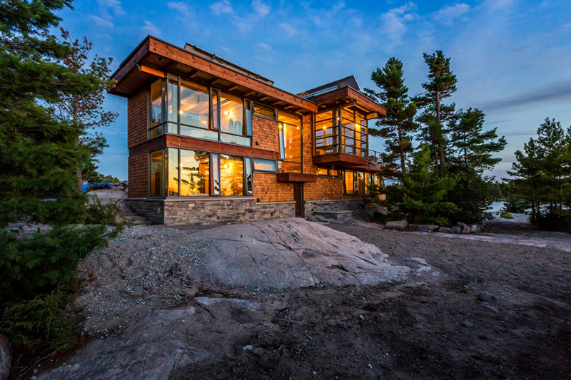 Cottage In Ontario By Charles Gane