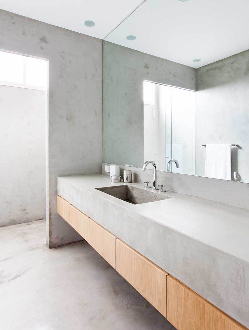 Concrete Bathroom Countertop