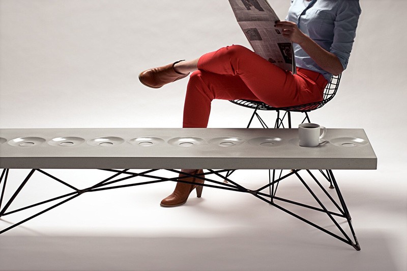 Orson Concrete Coffee Table By Brandon Gore