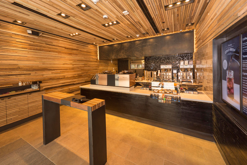 Starbucks Opens Its First Express Format Store On Wall Street