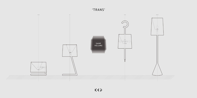 Trans-Lamp Collection By Kairi Eguchi Design