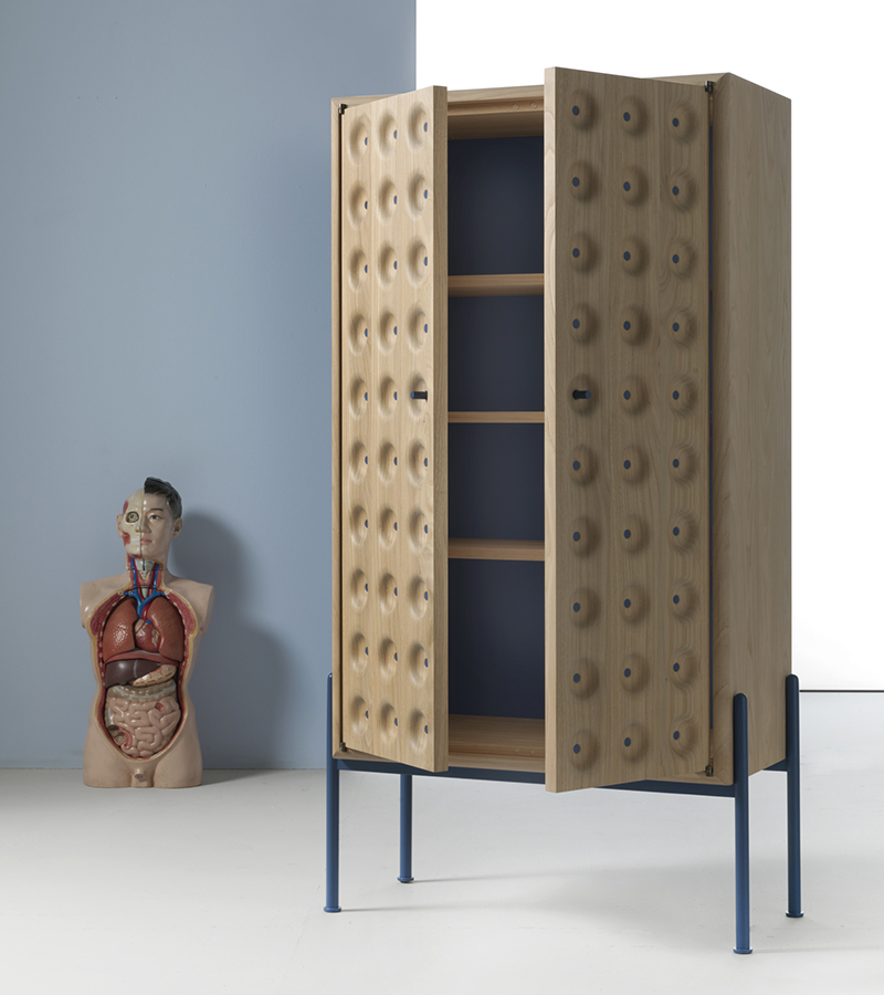 Breathe, A Wooden Cabinet By Studio BAAG